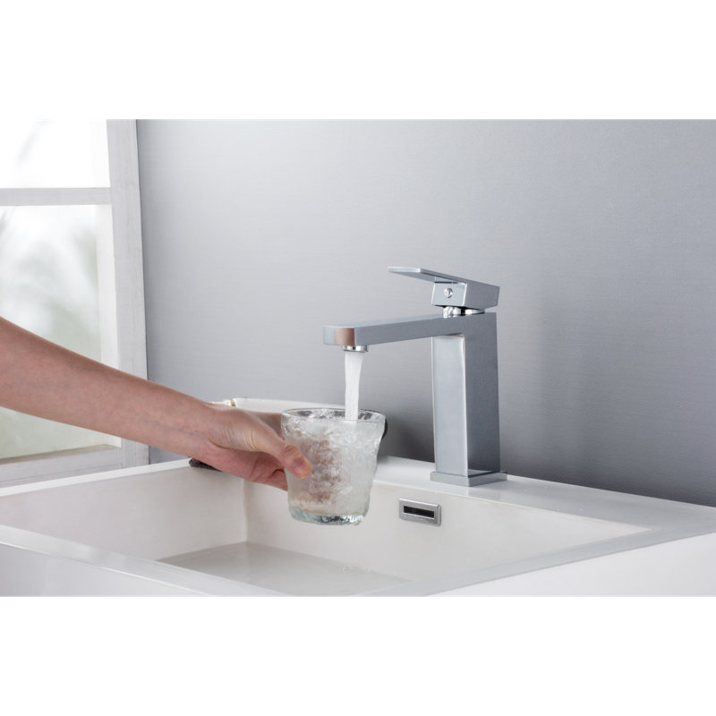 Upc Faucet With Drain, Chrome