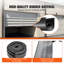 VEVOR Garage Door Seals Bottom Rubber, U Shape +O Ring Garage Door Weather Stripping