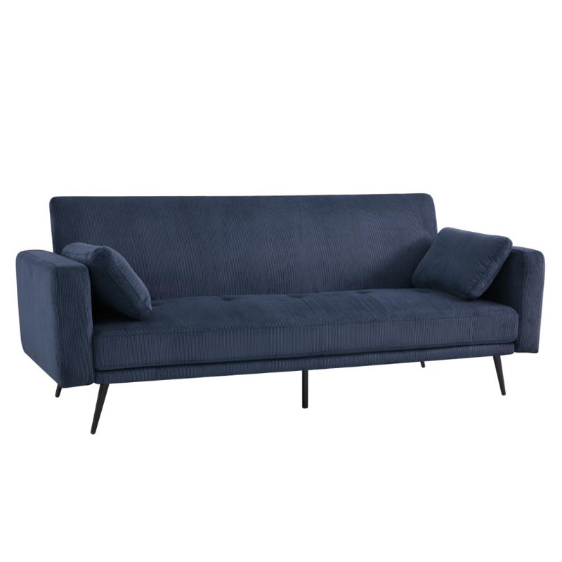 Tudor 3 Seater Sofa Bed, Blue