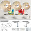 Miroir décoratif champagne en forme de spirale I - Baptist Fan MIR105983 C-95185188