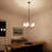 Aubrey 5 - Light Steel Dimmable Chandelier-1838937420