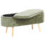Polyester Upholstered Storage Bench