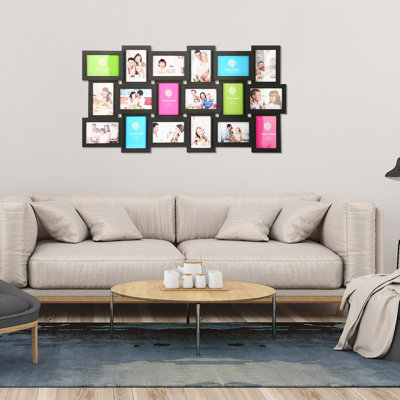18 Opening Wall Gallery Picture Frame Set