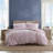 Nautica Coleridge Stripe Charcoal Cotton Percale Duvet Cover-87804764-87804763