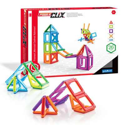PowerClix Frames Magnetic Building Toy 26 Pieces