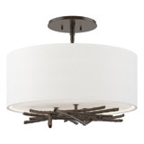 Brindille 3 - Light Semi Flush Mount