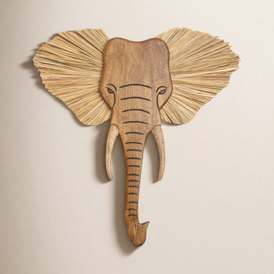 Crane Baby Kimmell Handmade Elephant Wall Decor