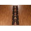 Tapis de couloir unique en laine brun foncé 2 pi 8 po x 9 pi 9 po New Age