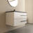35.4'' Single Bathroom Vanity with Resin Top