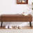 Upholstered Storage Bench-1280181013