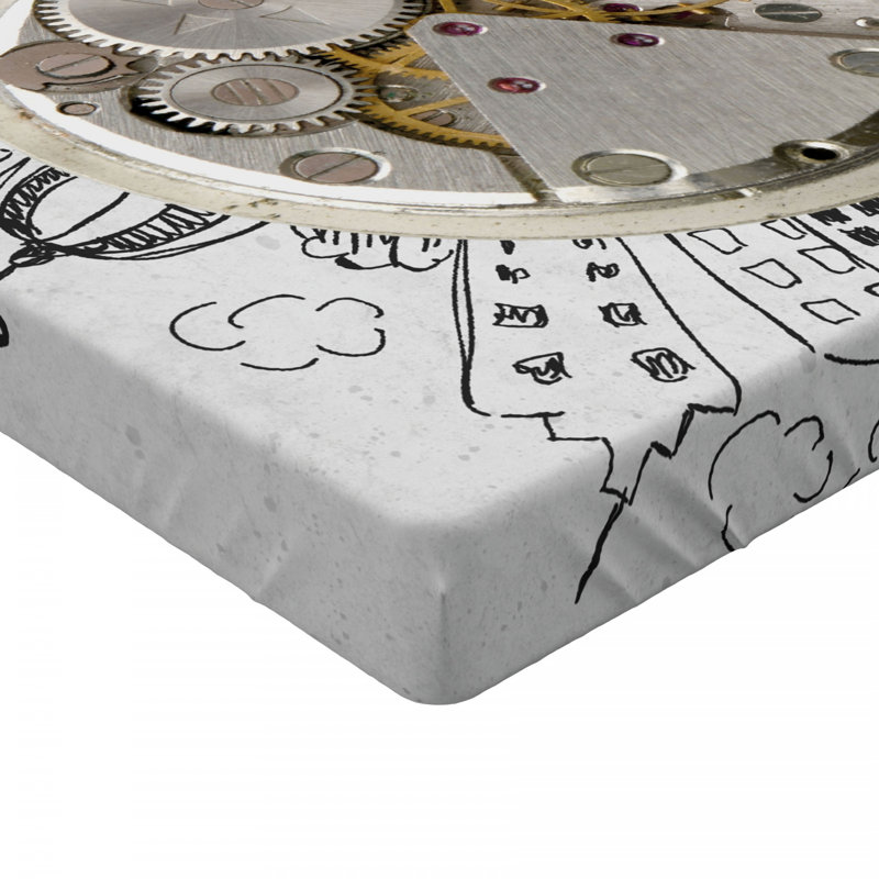 Drap-housse clock, Drap-housse grand