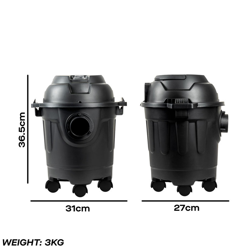 Daewoo Wet / Dry Vacuum, Black