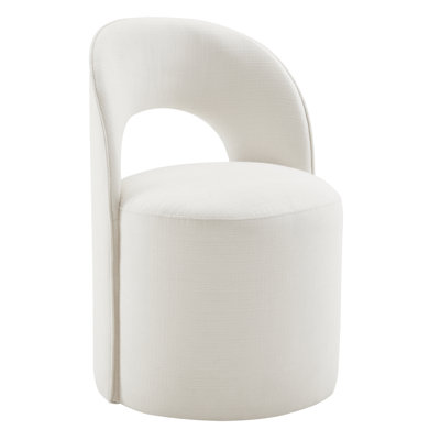 Neta Upholstered Swivel Dining Chair