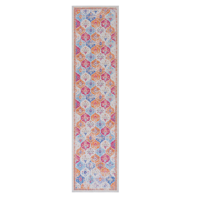Lint-free, stylish, stain-resistant area rug, Runner 2'6" x 10'