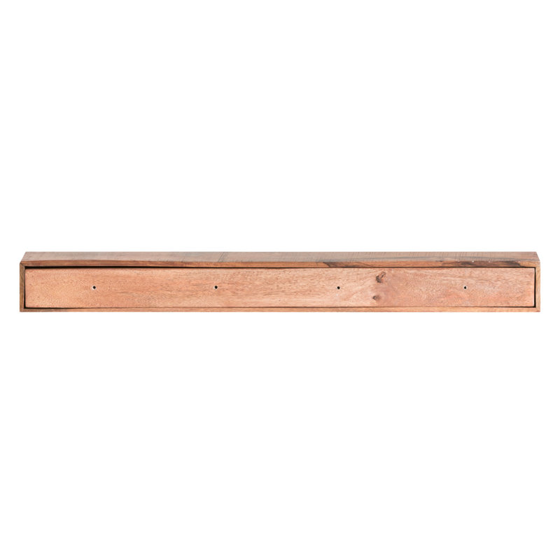 Country Mango Solid Wood Floating Shelf