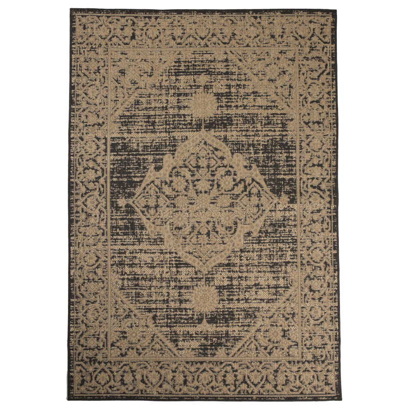 Tapis décoratif d'extérieur gris anthracite Furnish My Place, Rectangle 7 pi 10 po x 10 pi