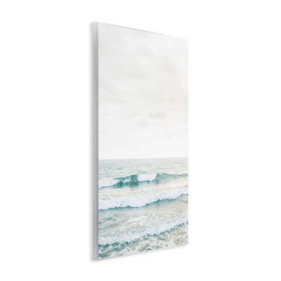 Plaque murale Rolling Ocean Waves Peace, design par Sissi et Seb
