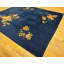 1930s Chinese - Art Deco Wool Room Size Knotted Antique Rectangle Rug