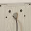 Armoire vitrée 2 portes avec portes en verre trempé avec panneau arrière en miroir et tablettes réglables-762185982-751507449