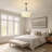 5 - Light Dimmable Drum Pendant Light