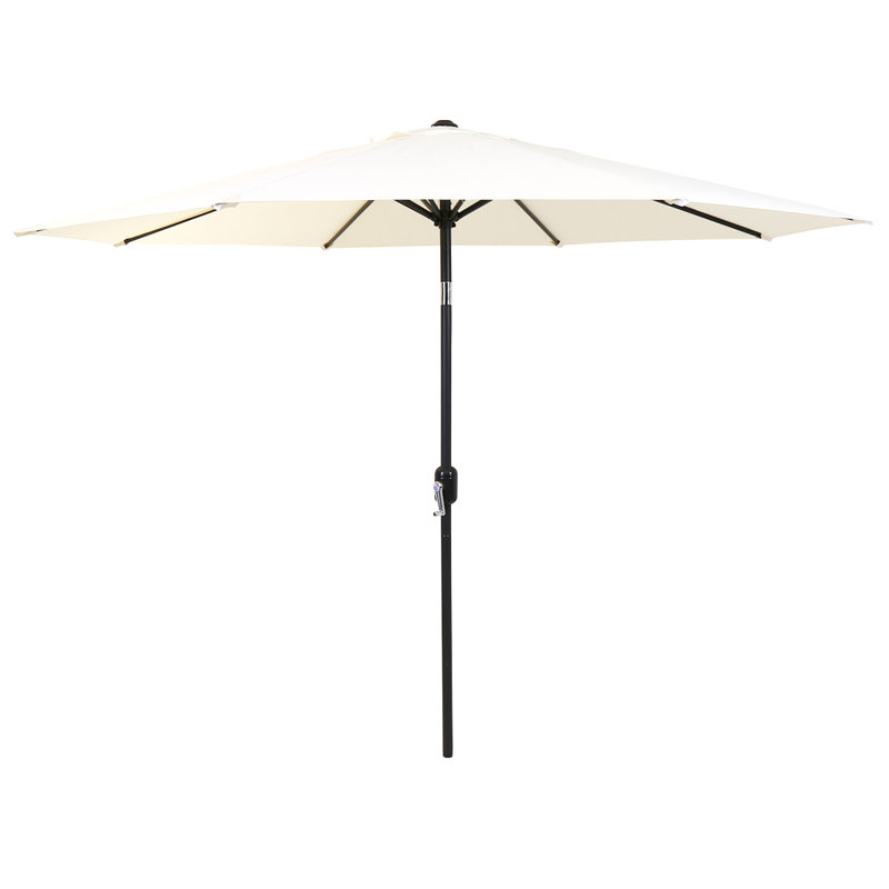 Aaden 270cm Market Parasol, Cream