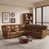Light Brown Faux Leather selected