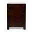 Table de chevet 3 tiroirs en bois