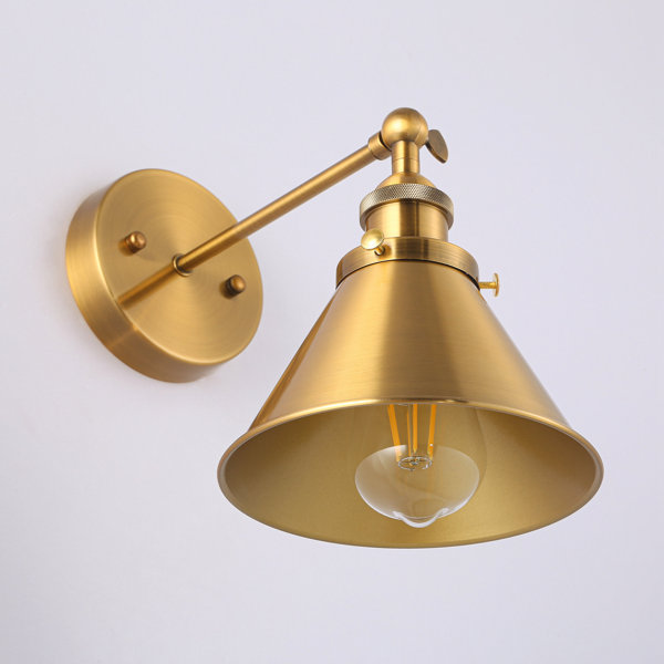 Wrought Studio Rhem Armed Sconce & Reviews | Wayfair