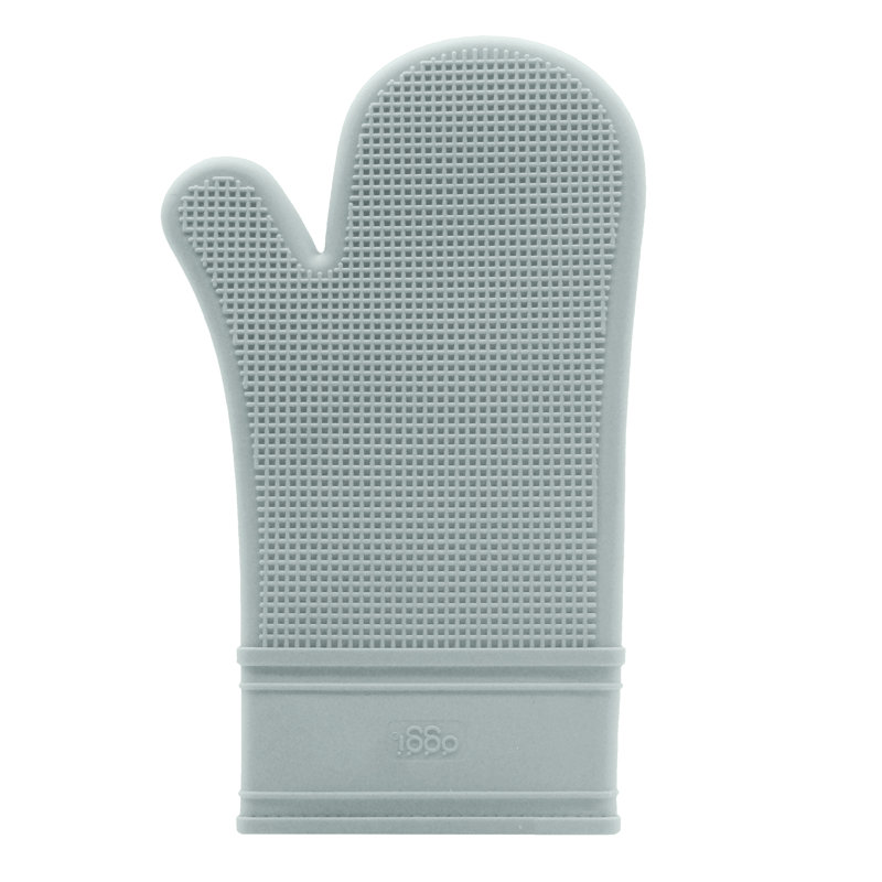 Gant de cuisine en silicone - crème, Gris