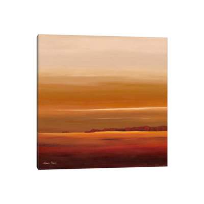 Sundown III by Hans Paus - Wrapped Canvas Painting