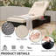 Wicker Outdoor Lounge Chair