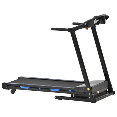 IRHOMA 3.5HP Foldable Electric Treadmill - Automatic Incline, Double Running Board Shock Absorption, Pulse Sensor, Bluetooth Speaker
