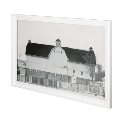 Farm House Framed On Paper Print