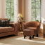 Fauteuil demi-tonneau avec repose-pieds 27,95 po Alverstone-1203471167