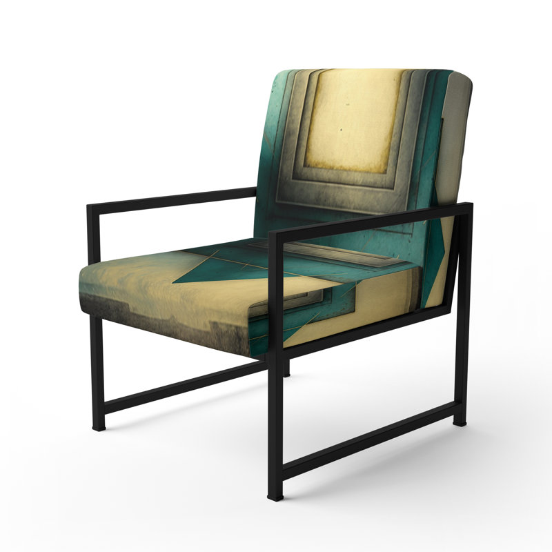 Fauteuil rembourré contemporain, Perfect Abstract, Noir, noir, noir, noir