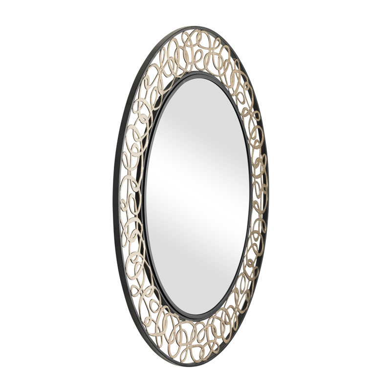 Metal Round Wall Mirror