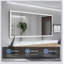 Armoire à pharmacie murale avec miroir, tablettes réglables et cadre en aluminium durable pour un rangement efficace-311672941