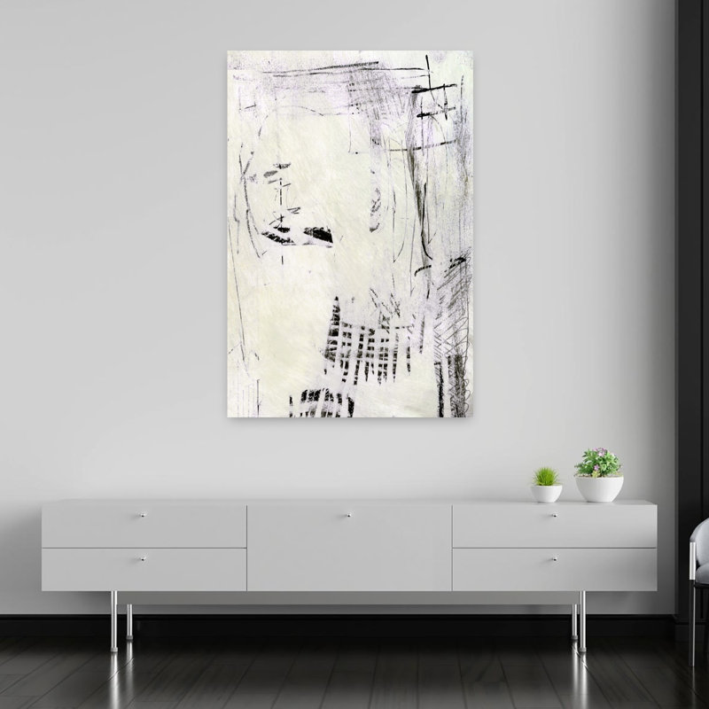 Art contemporain abstrait géométrique contemporain, H 60 po x l 40 po