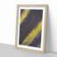 Stripes of Yellow in Abstract - Picture Frame Graphic Art Print-55730138-55730142