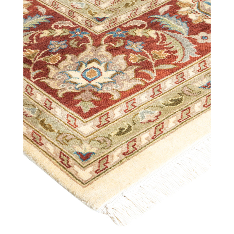 Classic One-of-a-Kind 9' 1" X 12' 3" Hand Knotted Area Rug