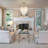 3-Light Brass Capiz Shell Semi Flush Mount Ceiling Light-1836574479-1836574478
