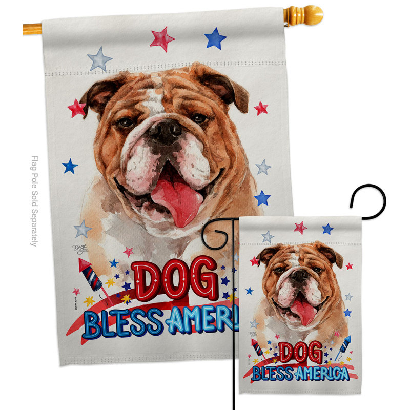Double Sided Polyester Animal, 40" H x 28" W