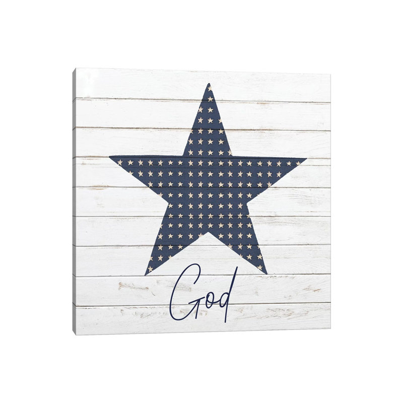 God Bless America I by Kimberly Allen - Wrapped Canvas Gallery-Wrapped Canvas Giclée, 30.48cm H x 30.48cm W