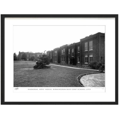 Harborne, Boys' House, Birmingham Blue Coat School C1955 - Single Picture Frame Print