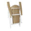 Chaise Adirondack pliante, blanc-1930660661