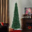 Sapin de Noël artificiel vert élancé-1504124142