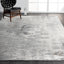 B Abstract Area Rug in Grey-1662901586
