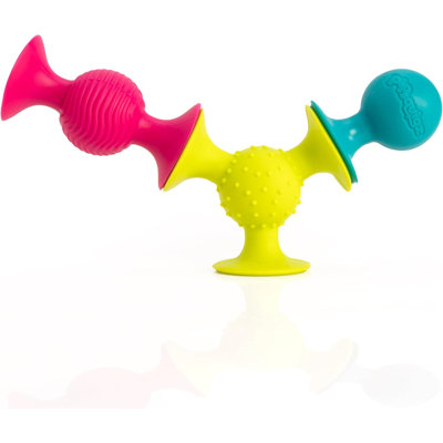 Fat Brain Toys Pipsquigz, BPA-free, Dishwasher safe, For Ages 6 months+