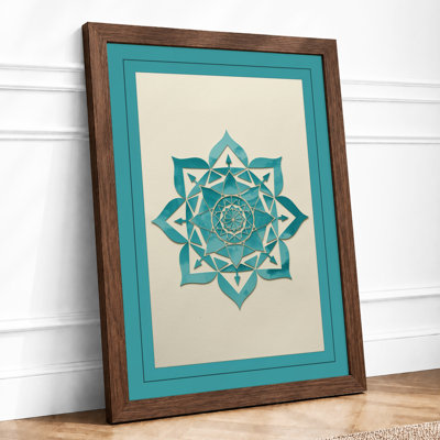 Mandala Geometric - Framed Print