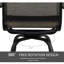 PVC-Coated Polyester 24 Swiveling Patio Bar Stool-187411245